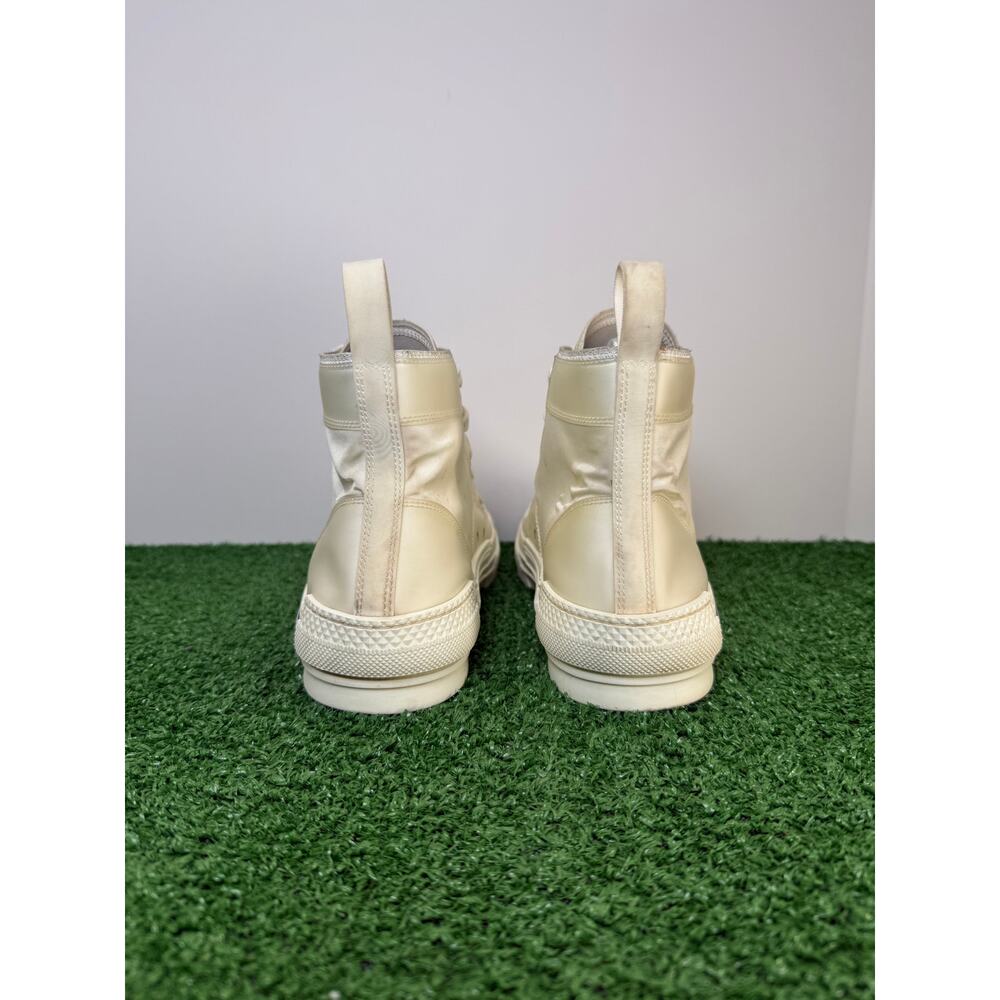 Dior B23 High Top White Sneaker Size 10 - Picture 6 of 10